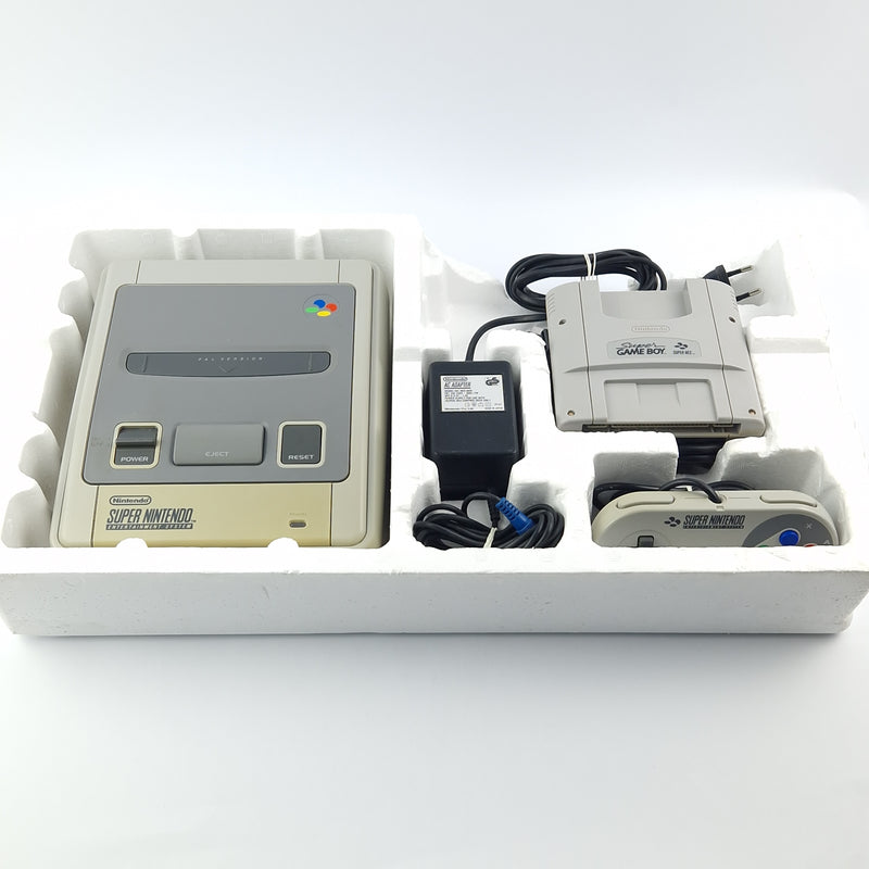 Super Nintendo Console: SNES More FUN Set 2 - OVP Console / incomplete