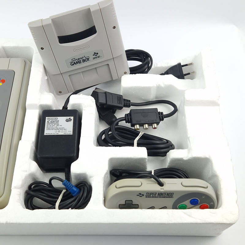 Super Nintendo Console: SNES More FUN Set 2 - OVP Console / incomplete