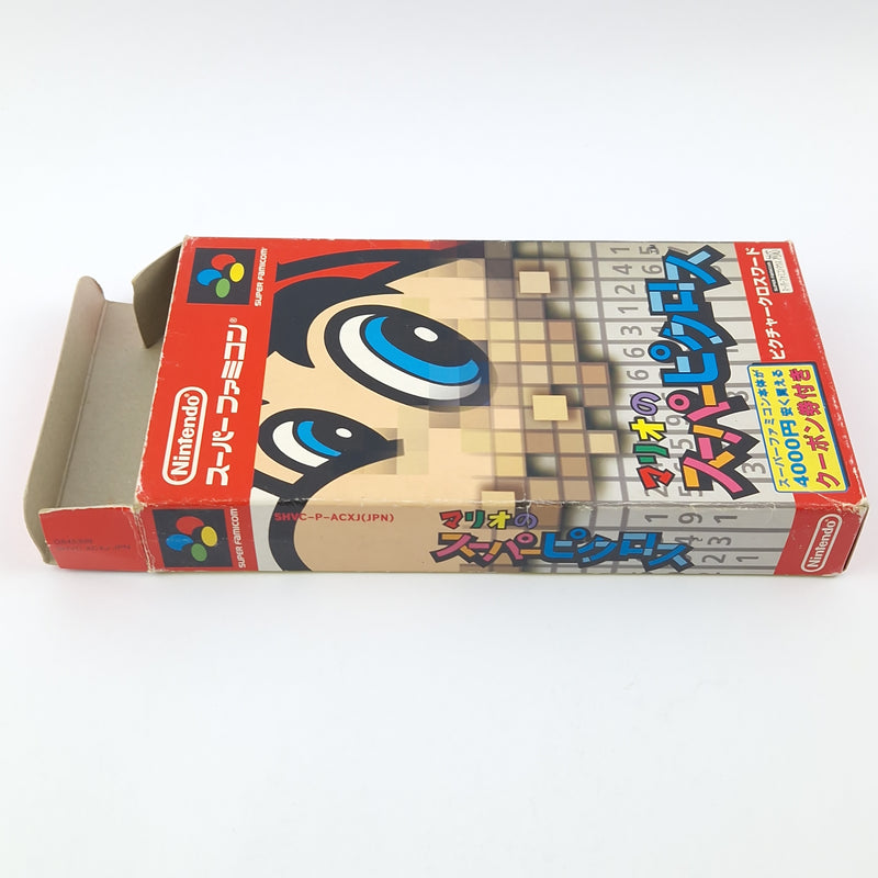 Super Famicom game: Mario's Super Picross - Super Nintendo SNES NTSC-J OVP