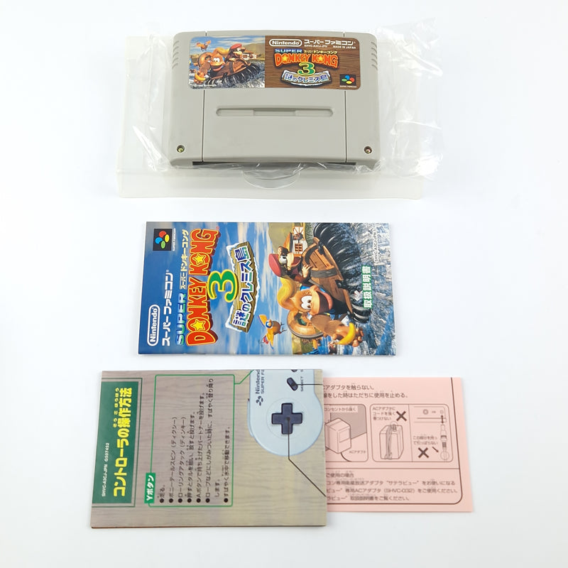 Super Famicom Spiel : Donkey Kong Country 3 - Super Nintendo SNES NTSC-J OVP