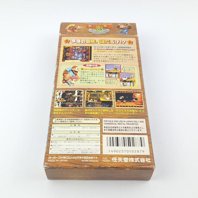 Super Famicom Spiel : Donkey Kong Country 3 - Super Nintendo SNES NTSC-J OVP