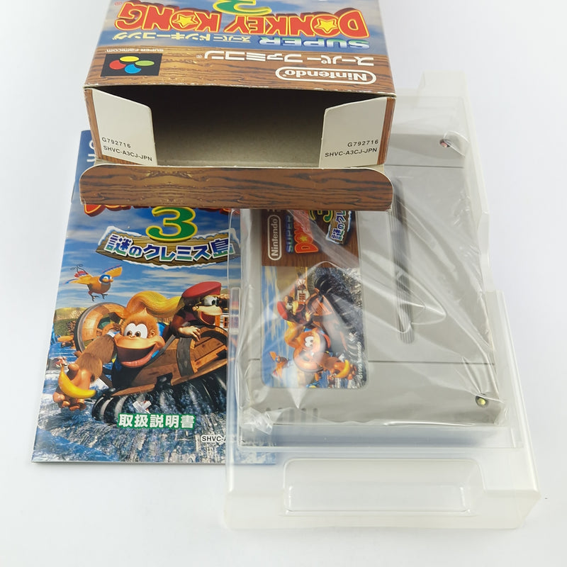 Super Famicom Spiel : Donkey Kong Country 3 - Super Nintendo SNES NTSC-J OVP