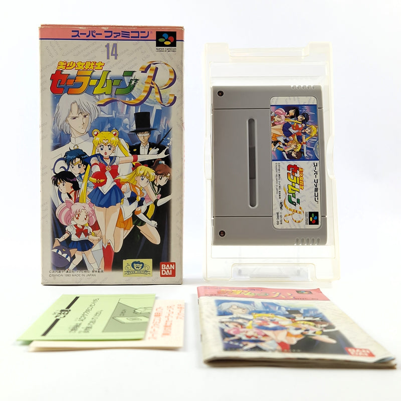 Super Famicom Game: Sailor Moon R. - Super Nintendo SNES NTSC-J OVP