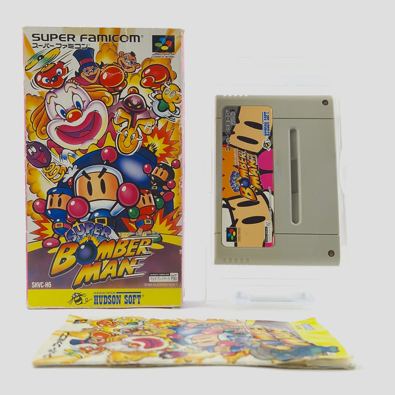 Super Famicom Game: Super Bomber Man - Super Nintendo SNES NTSC-J OVP