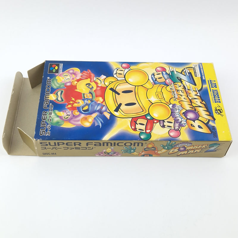 Super Famicom Spiel : Super Bomber Man 2 - Super Nintendo SNES NTSC-J OVP