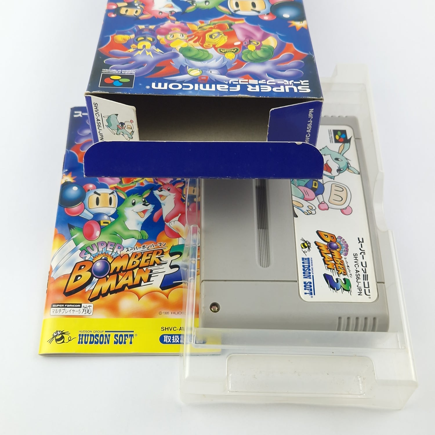 Super Famicom Game: Super Bomber Man 3 - Super Nintendo SNES NTSC-J OVP