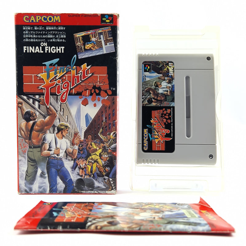 Super Famicom Game: Final Fight - Super Nintendo SNES NTSC-J JAPAN OVP