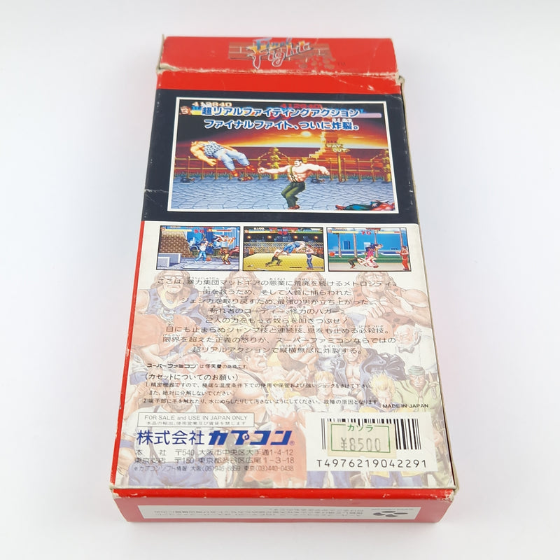Super Famicom Game: Final Fight - Super Nintendo SNES NTSC-J JAPAN OVP
