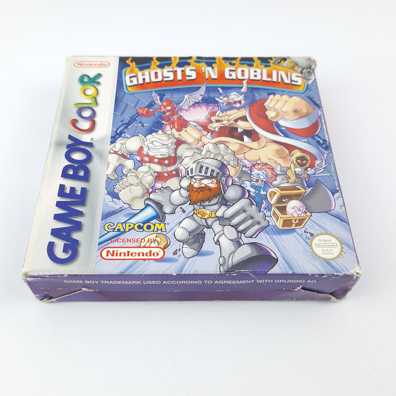 Nintendo Game Boy Color Game: Ghost N Goblins - Module Instructions OVP GBC EUR