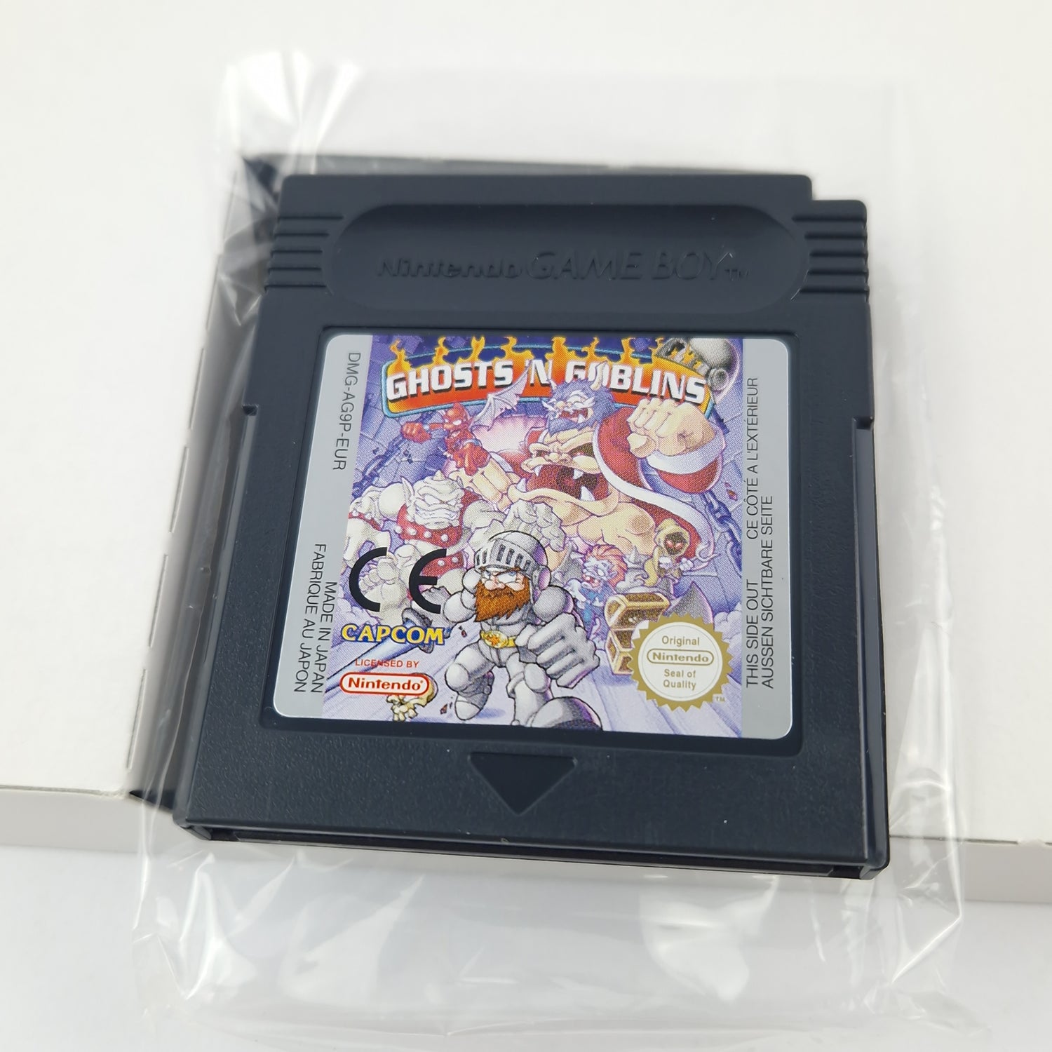 Nintendo Game Boy Color Spiel : Ghost N Goblins - Modul Anleitung OVP GBC EUR