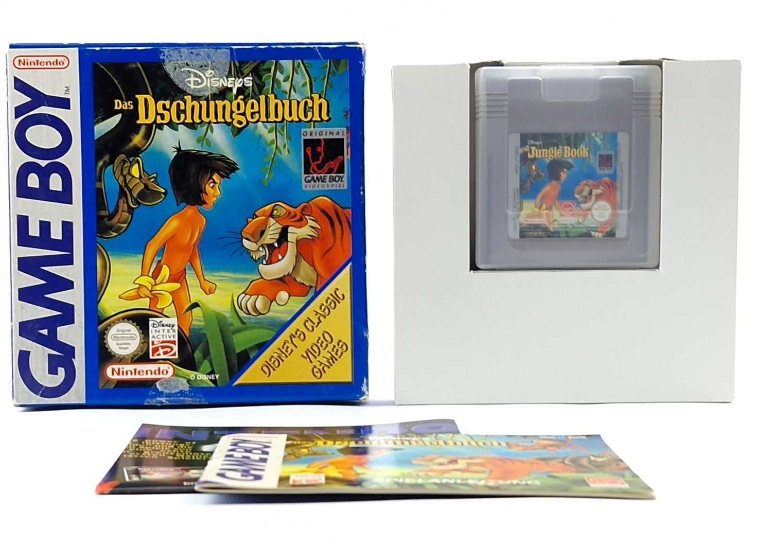 Nintendo Game Boy Classic Game: Disney's The Jungle Book - GAMEBOY OVP NNOE