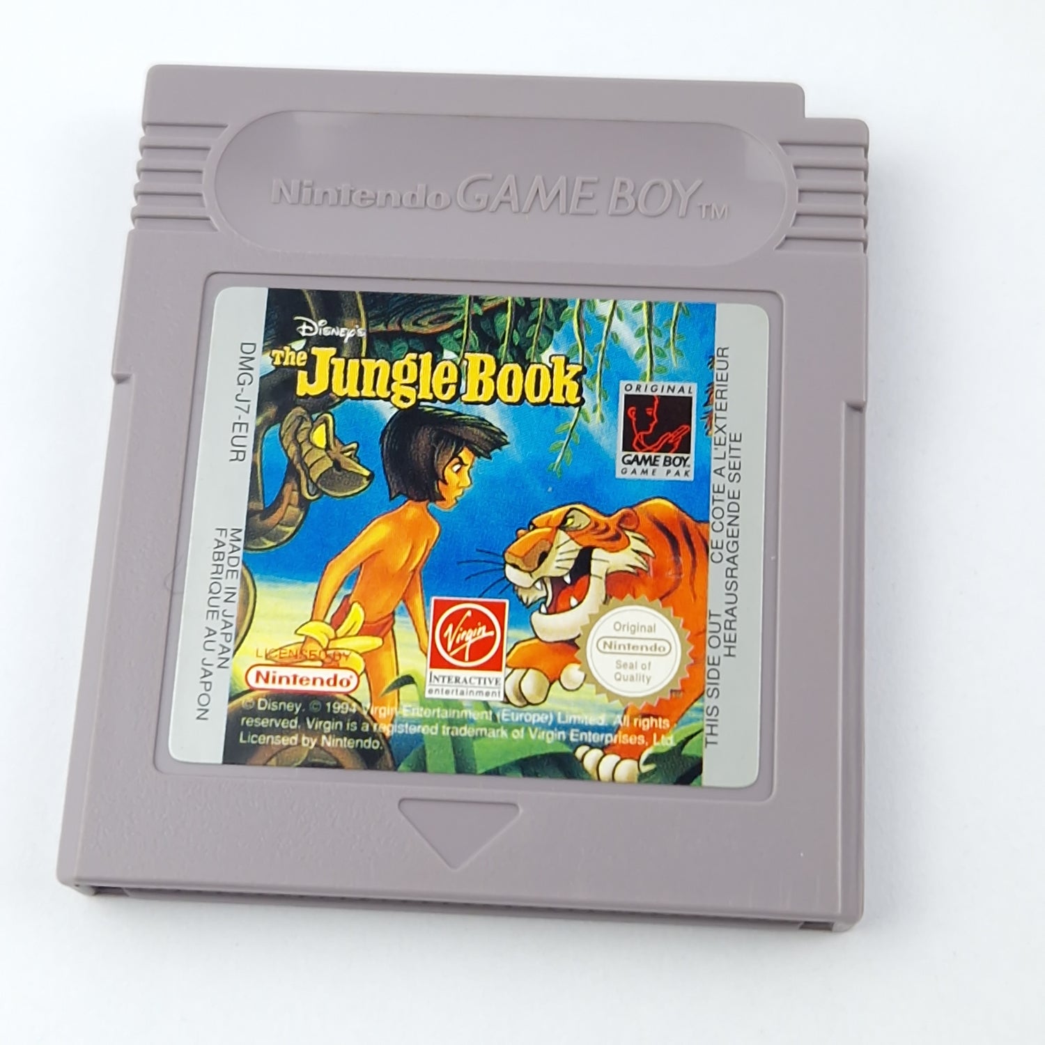 Nintendo Game Boy Classic Game: Disney's The Jungle Book - GAMEBOY OVP NNOE