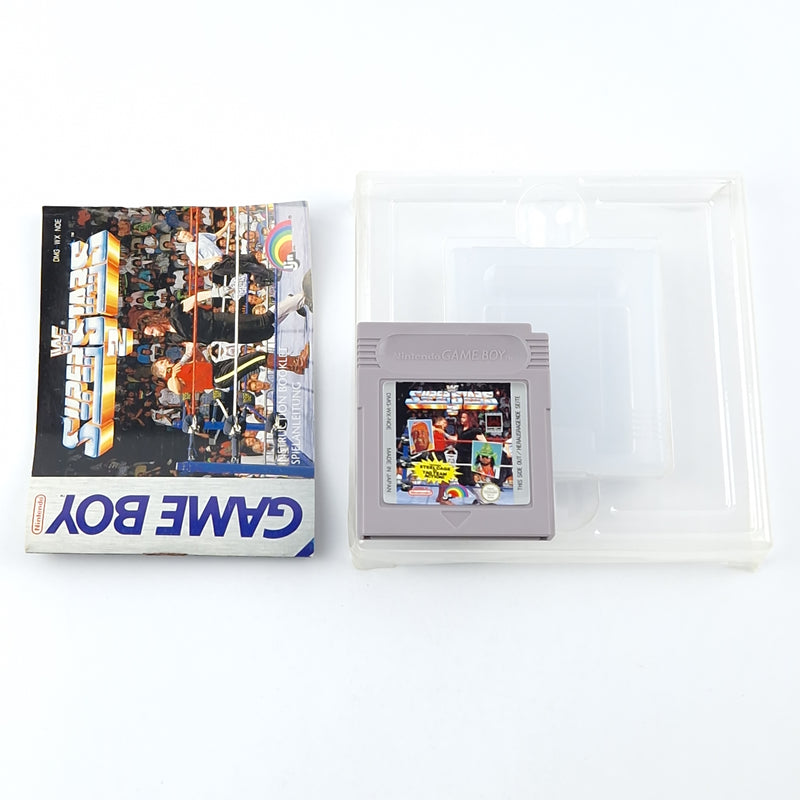 Nintendo Game Boy Classic Spiel : WWF Superstars 2 Wrestling - GAMEBOY OVP NOE