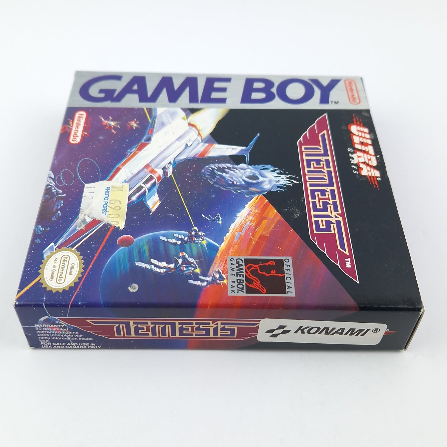 Nintendo Game Boy Classic Game: Nemesis - NTSC-U/C USA Version GAMEBOY OVP