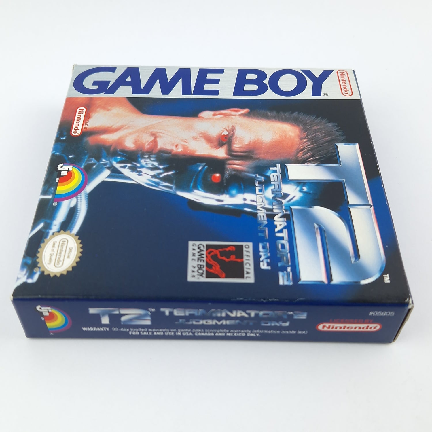 Nintendo Game Boy Classic Game: T2 Terminator 2 Judgment Day - OVP NTSC USA