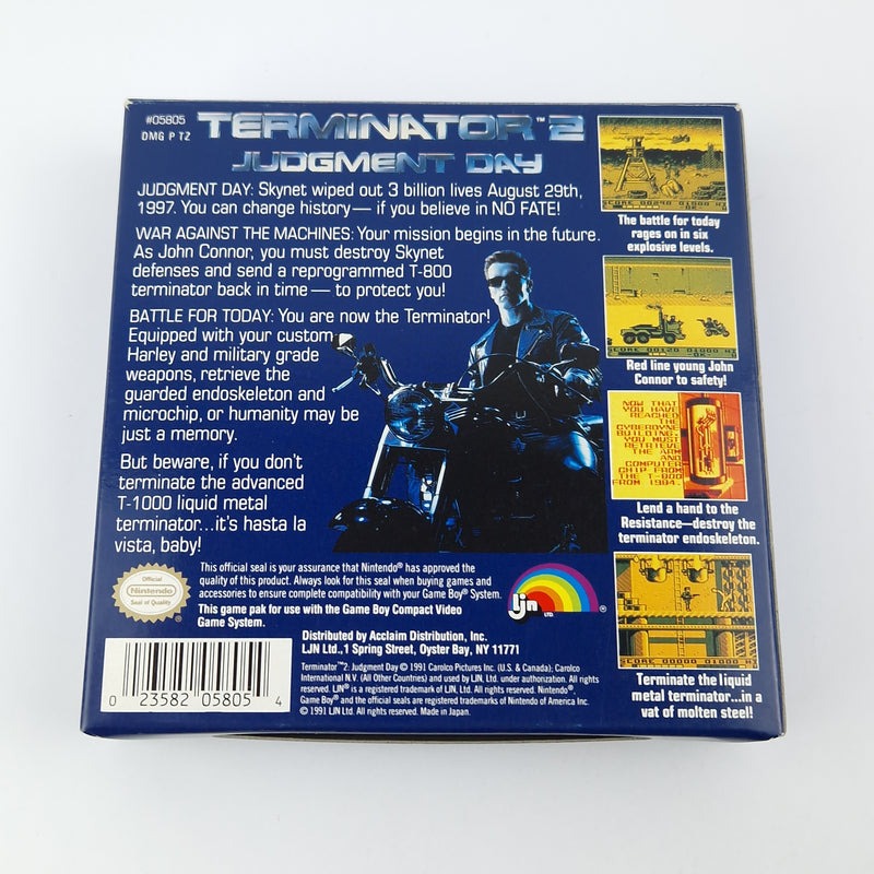 Nintendo Game Boy Classic Spiel : T2 Terminator 2 Judgment Day - OVP NTSC USA