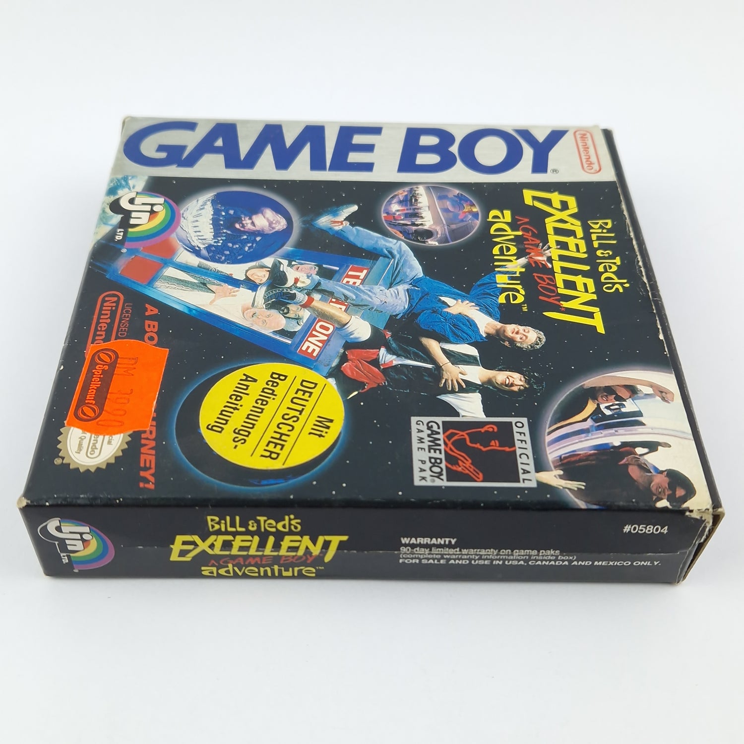 Nintendo Game Boy Classic Spiel : Bill & Teds Excellent Adventure - OVP NTSC USA