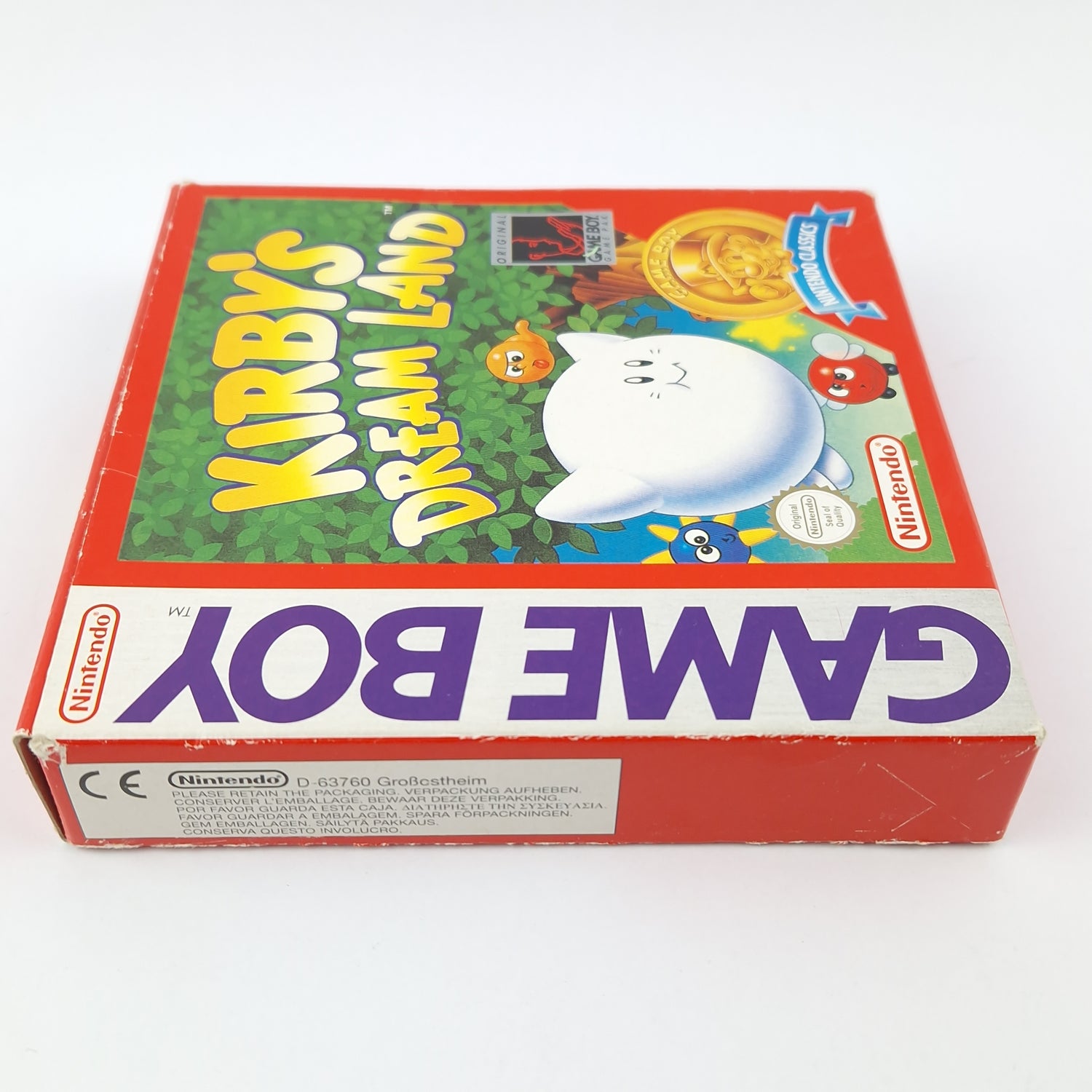 Nintendo Game Boy Classic Game: Kirby's Dream Land - GAMEBOY OVP PAL NUKV