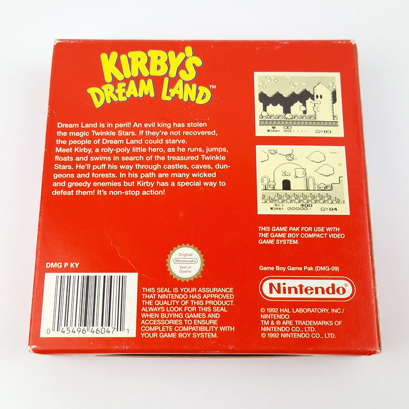 Nintendo Game Boy Classic Game: Kirby's Dream Land - GAMEBOY OVP PAL NUKV