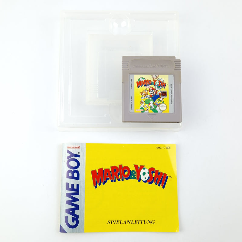 Nintendo Game Boy Classic Spiel : Mario & Yoshi - Modul Anleitung OVP / GAMEBOY