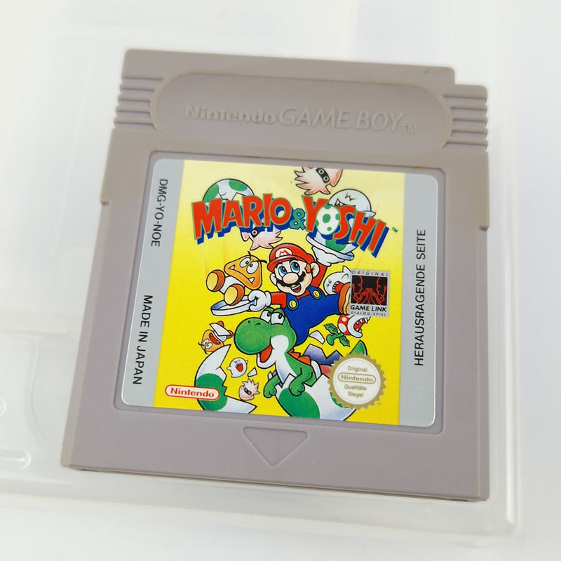 Nintendo Game Boy Classic Spiel : Mario & Yoshi - Modul Anleitung OVP / GAMEBOY