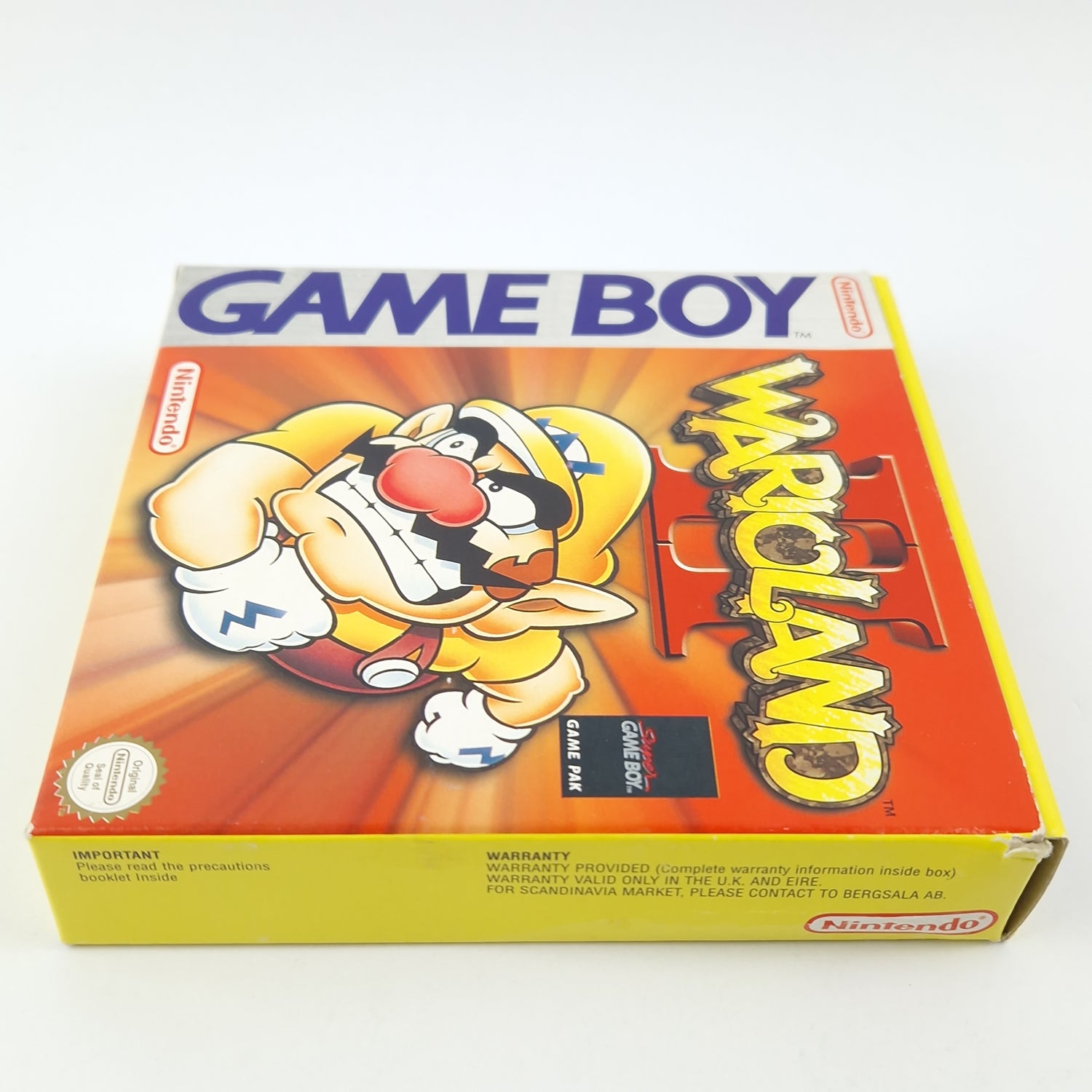 Nintendo Game Boy Classic Game: Warioland II - Module Instructions OVP / GAMEBOY