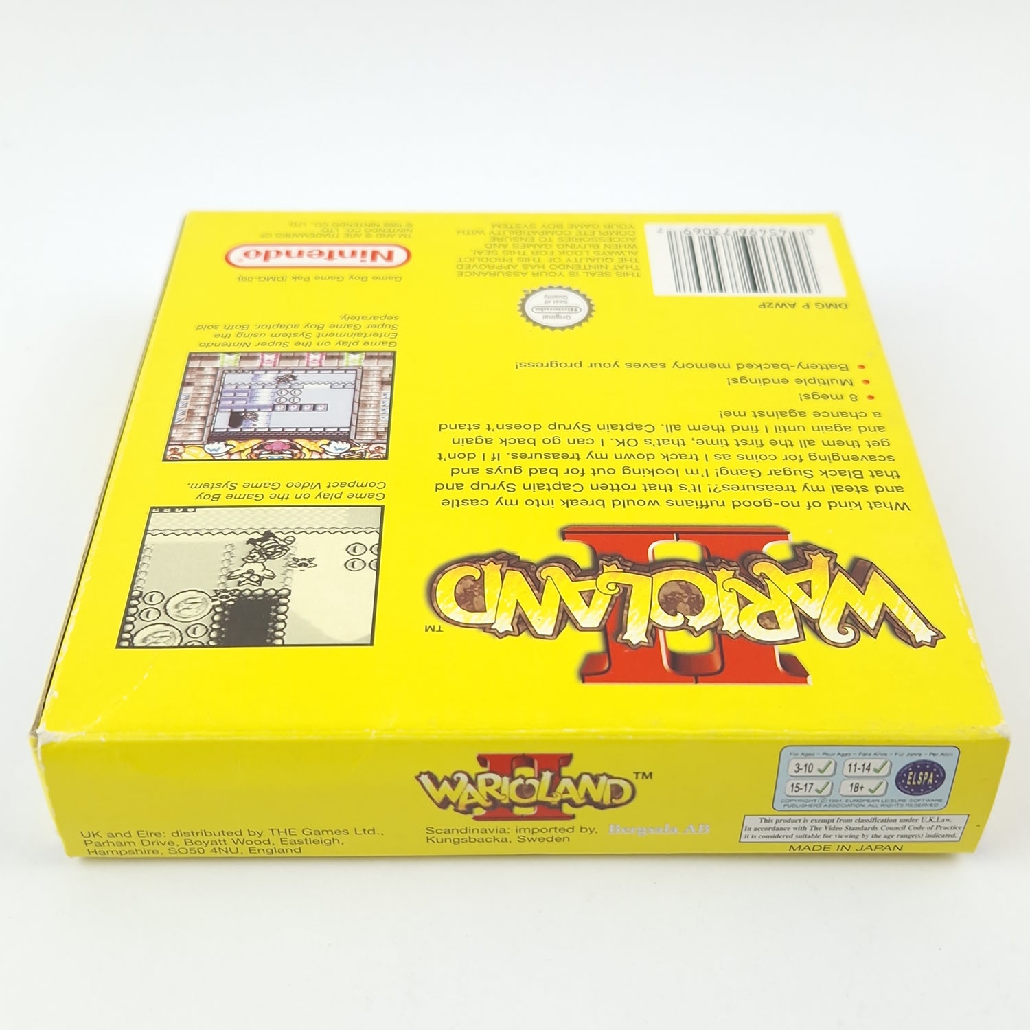 Nintendo Game Boy Classic Spiel : Warioland II - Modul Anleitung OVP / GAMEBOY