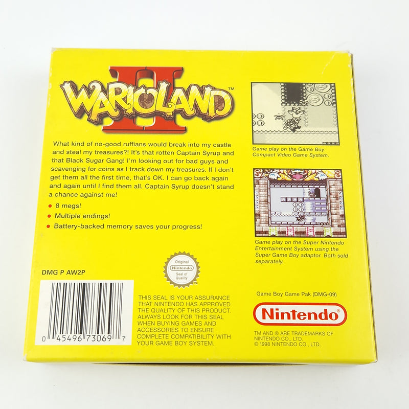 Nintendo Game Boy Classic Game: Warioland II - Module Instructions OVP / GAMEBOY