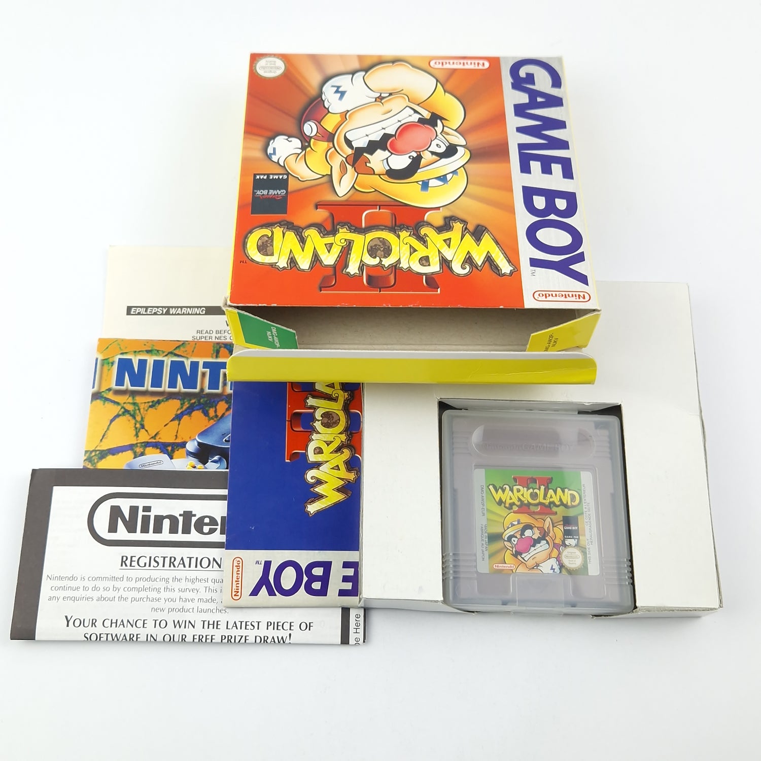 Nintendo Game Boy Classic Game: Warioland II - Module Instructions OVP / GAMEBOY