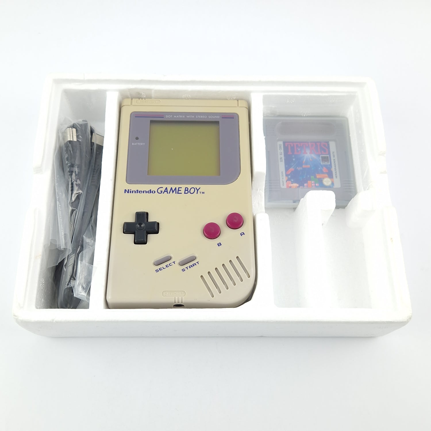 Nintendo Game Boy Classic Konsole in OVP + Super Mario Land - Bundle GAMEBOY