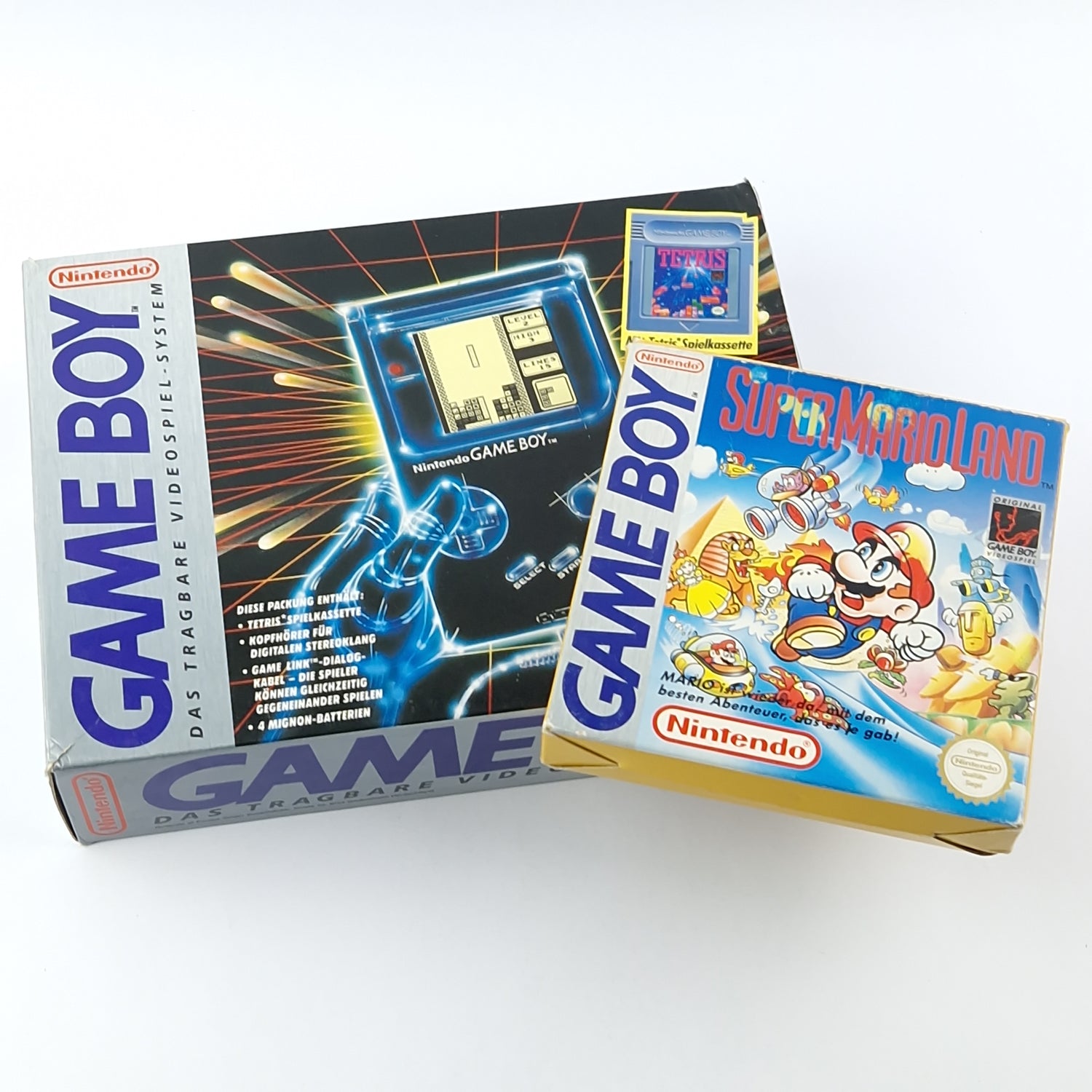 Nintendo Game Boy Classic Console in original packaging + Super Mario Land - Bundle GAMEBOY