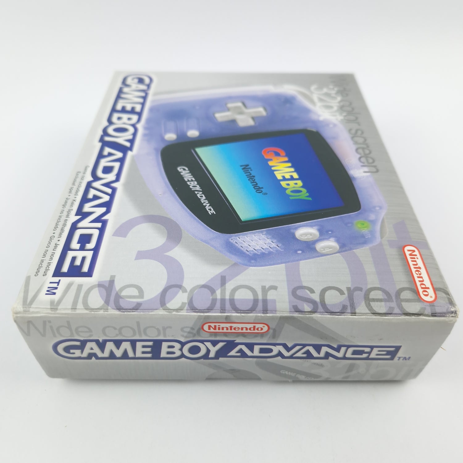 Nintendo Game Boy Advance + Super Mario World Bundle Pak OVP - PAL Konsole GBA