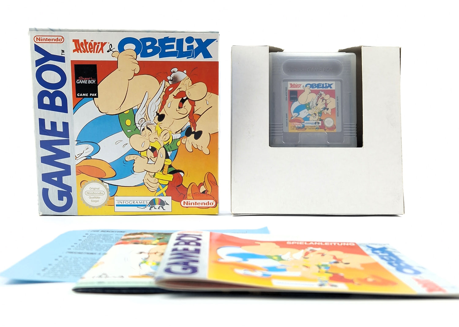 Nintendo Game Boy Classic Game: Asterix & Obelix - GAMEBOY OVP PAL NOE-1