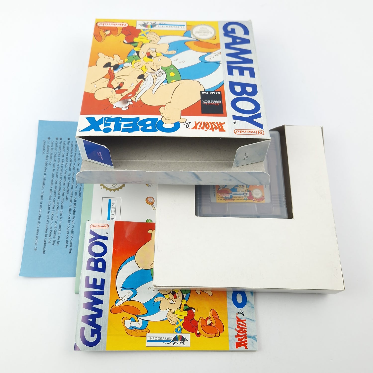 Nintendo Game Boy Classic Game: Asterix & Obelix - GAMEBOY OVP PAL NOE-1