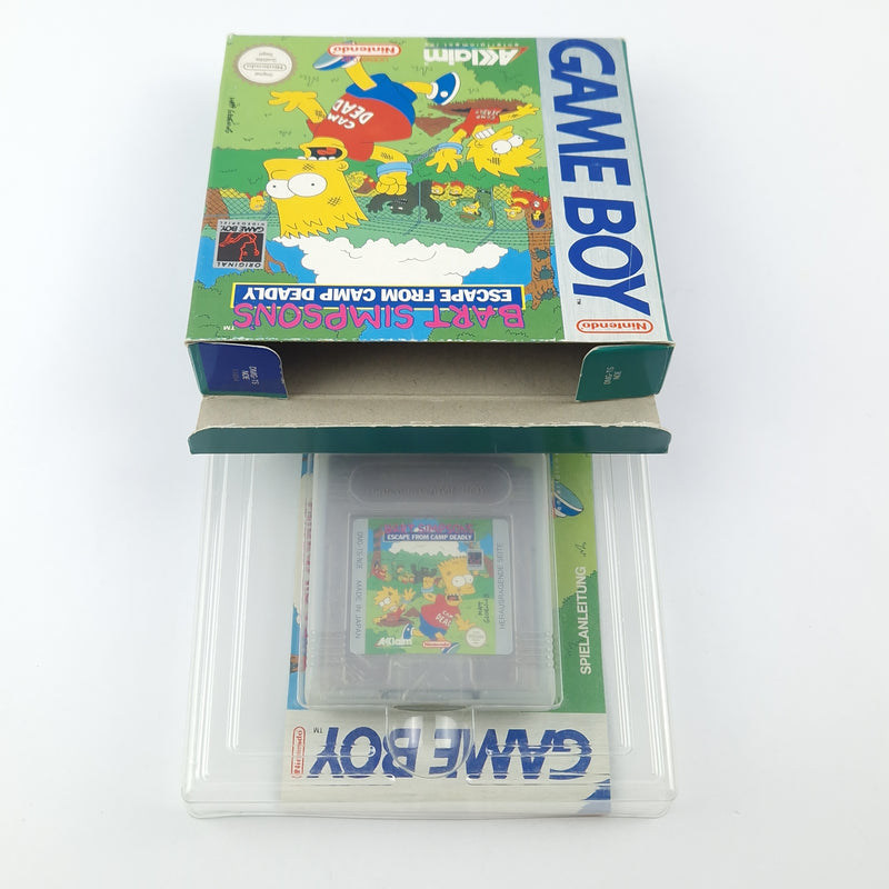 Nintendo Game Boy Classic Spiel : Bart Simpsons Escape from Camp Deadly - OVP