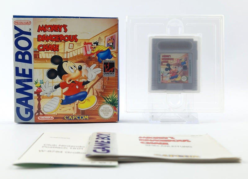Nintendo Game Boy Classic Spiel : Mickeys Dangerous Chase - OVP GAMEBOY PAL NOE