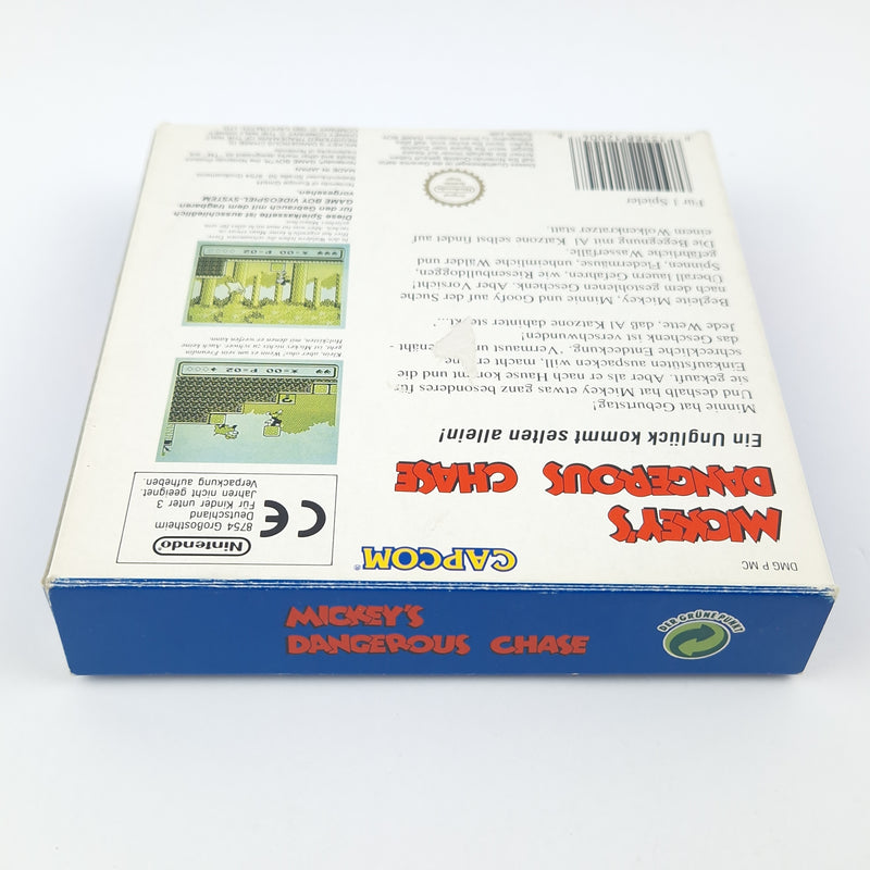 Nintendo Game Boy Classic Spiel : Mickeys Dangerous Chase - OVP GAMEBOY PAL NOE