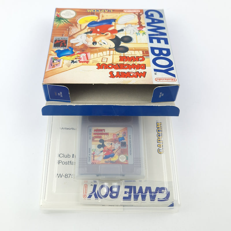 Nintendo Game Boy Classic Spiel : Mickeys Dangerous Chase - OVP GAMEBOY PAL NOE