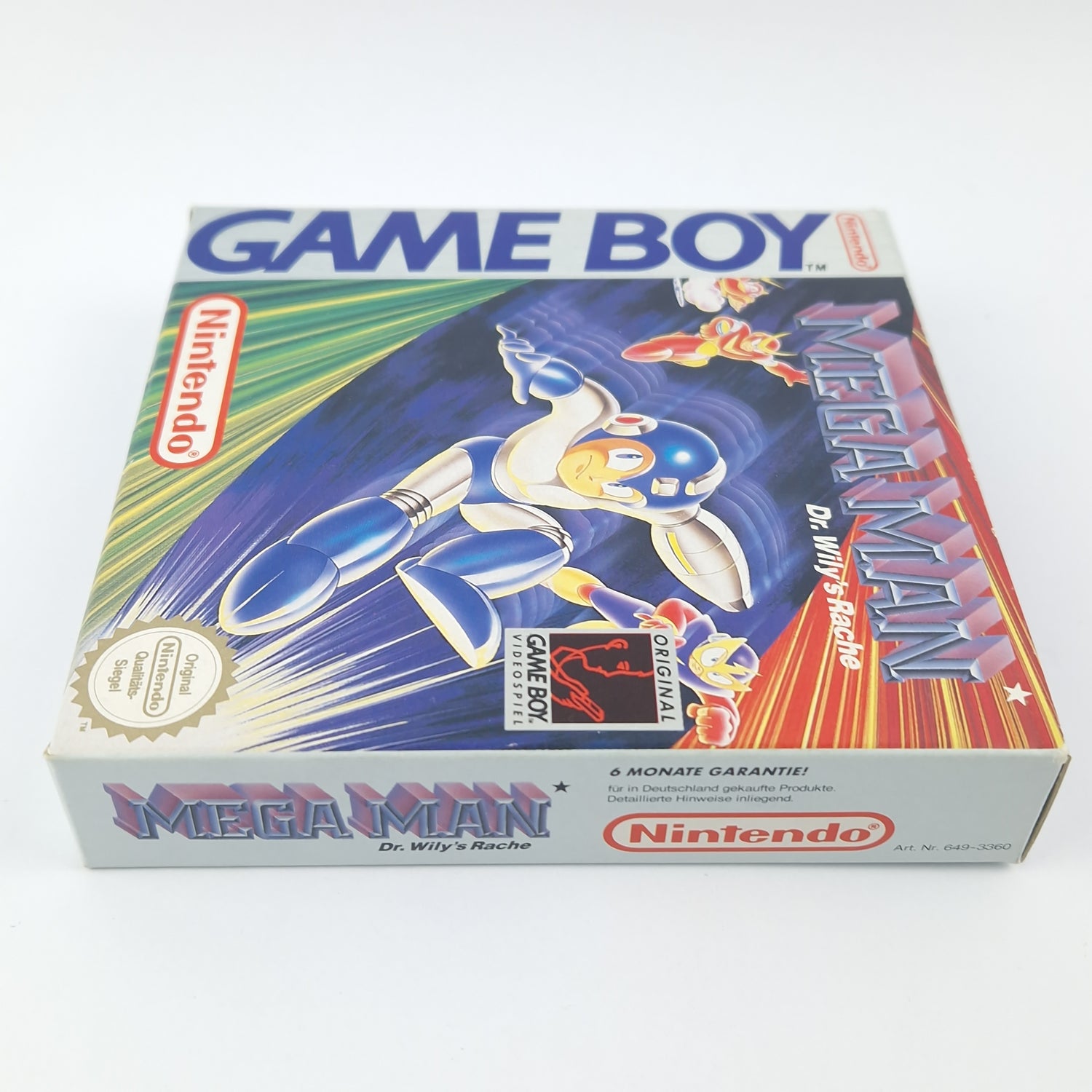 Nintendo Gameboy Game: Mega Man Dr. Willy's Revenge - OVP / Game Boy Classic NOE