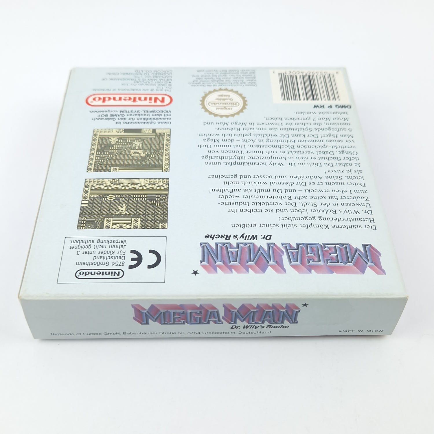 Nintendo Gameboy Spiel : Mega Man Dr. Willys Rache - OVP / Game Boy Classic NOE