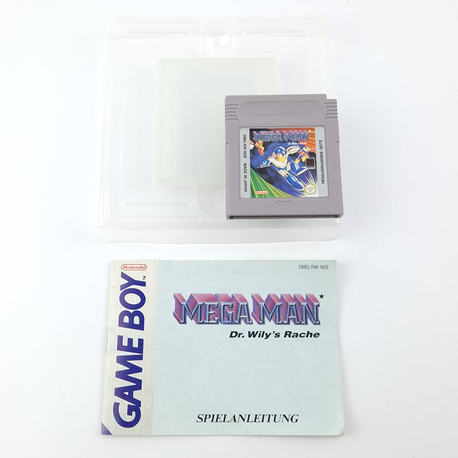 Nintendo Gameboy Game: Mega Man Dr. Willy's Revenge - OVP / Game Boy Classic NOE