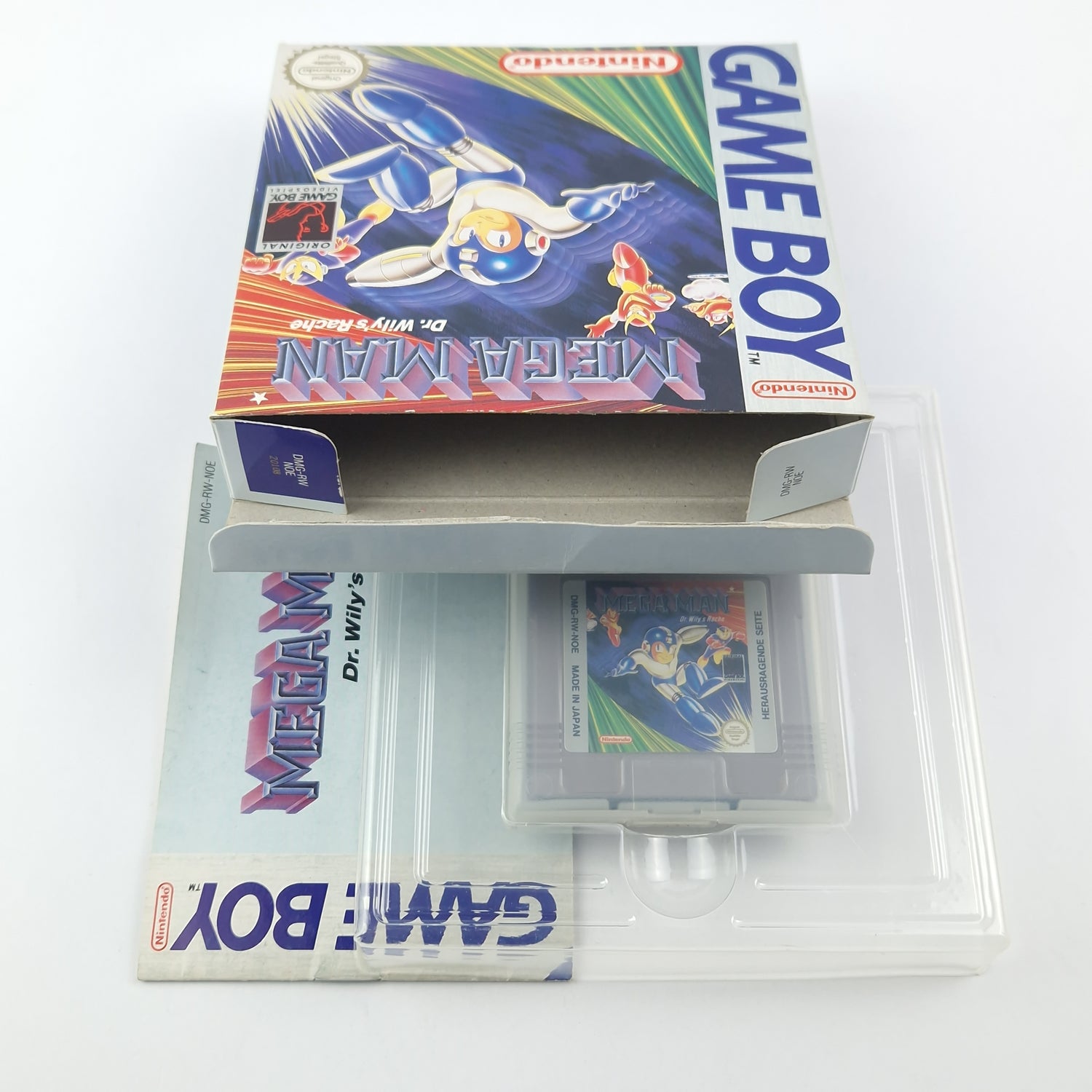 Nintendo Gameboy Spiel : Mega Man Dr. Willys Rache - OVP / Game Boy Classic NOE