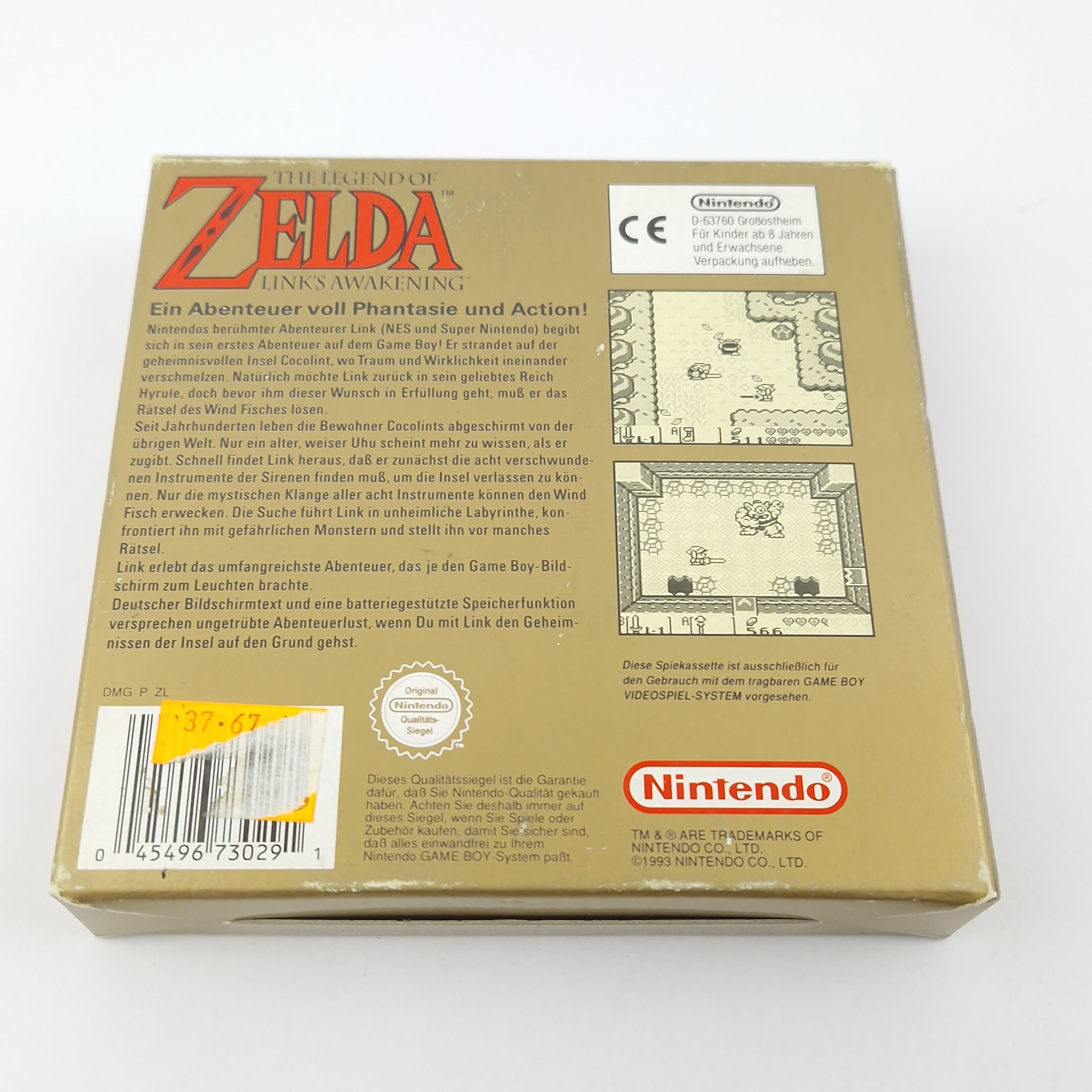 Nintendo Gameboy Spiel : Legend of Zelda Links Awakening - Game Boy Classic OVP