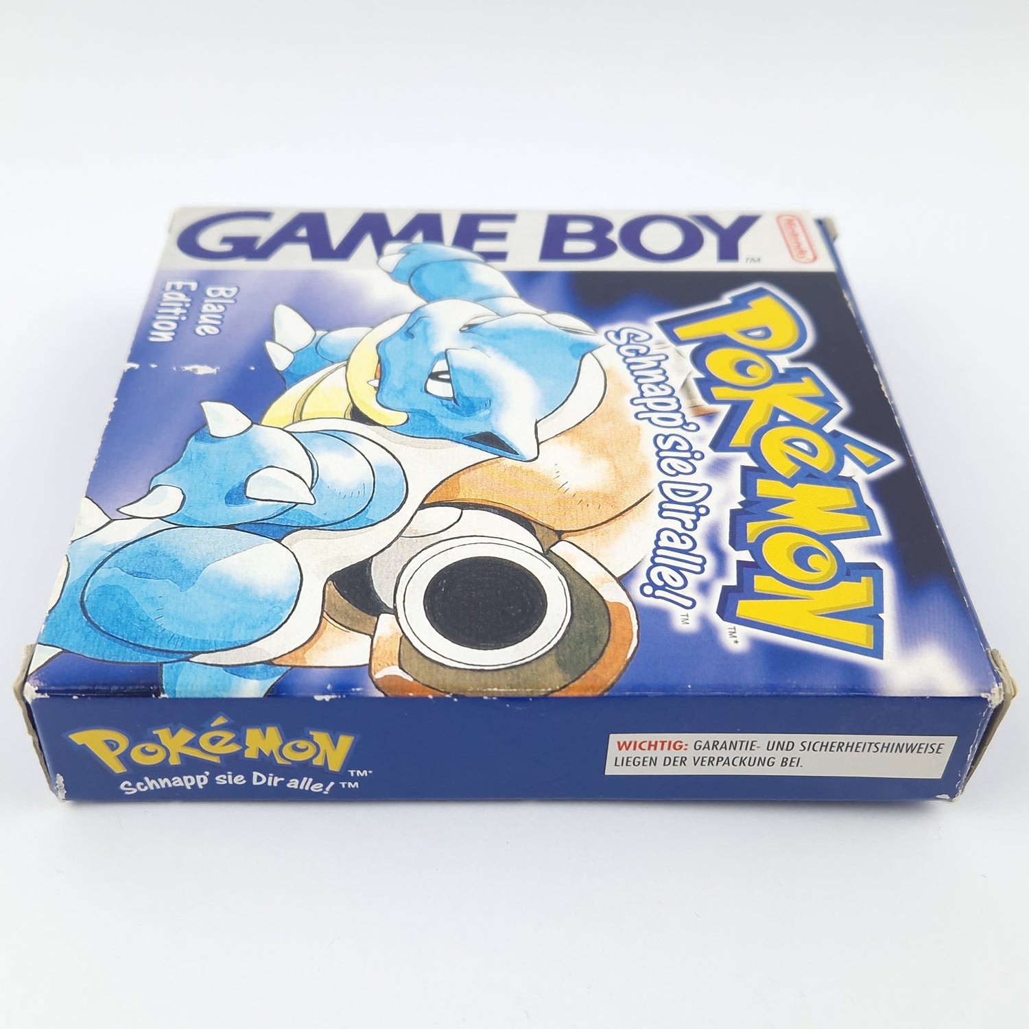 Nintendo Gameboy Spiel : Pokemon Blaue Edition - Game Boy Classic OVP NNOE