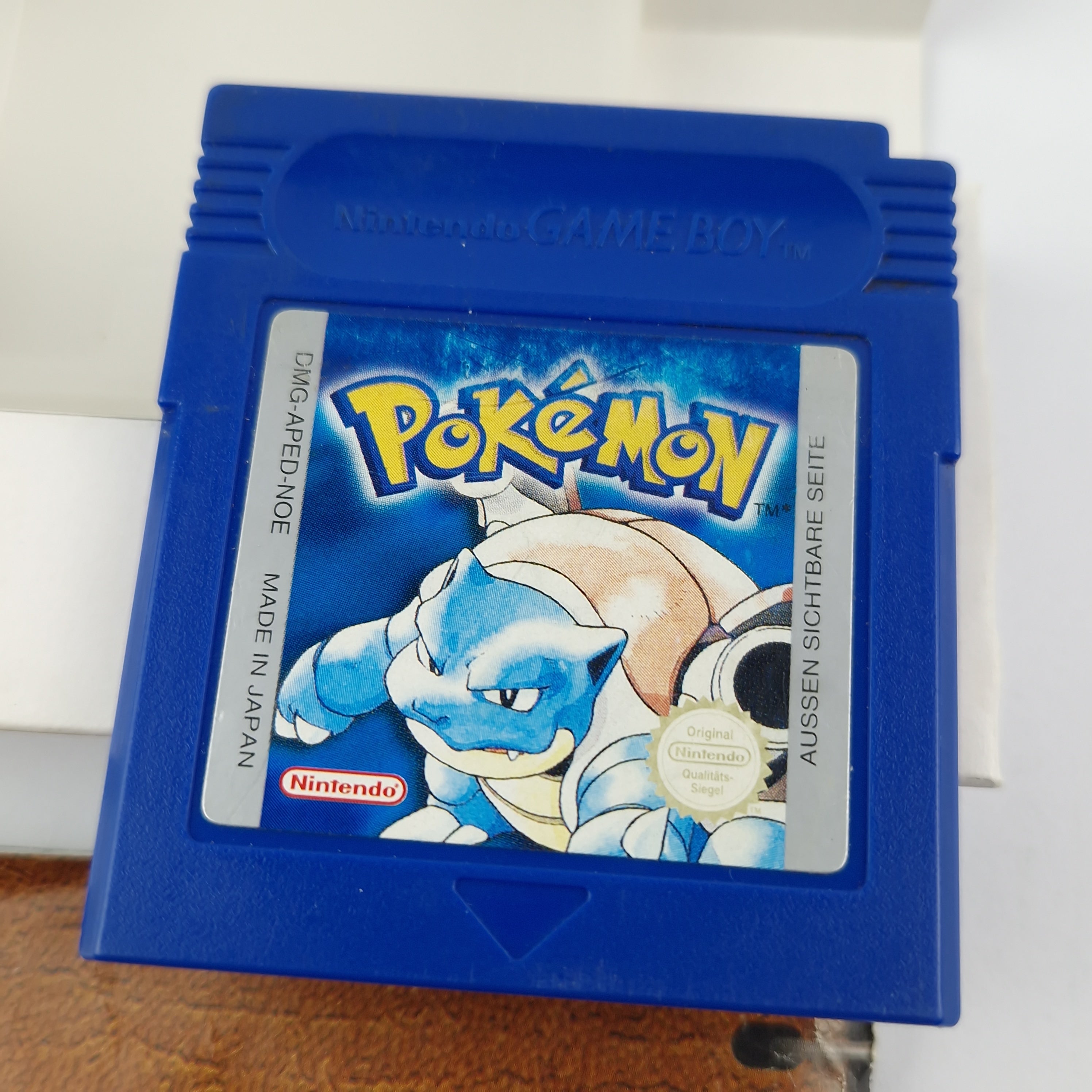 Nintendo Gameboy Spiel : Pokemon Blaue Edition - Game Boy Classic OVP NNOE
