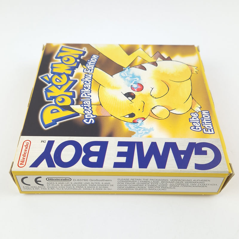 Nintendo Gameboy Spiel : Pokemon Gelbe Edition Pikachu - Game Boy Classic OVP