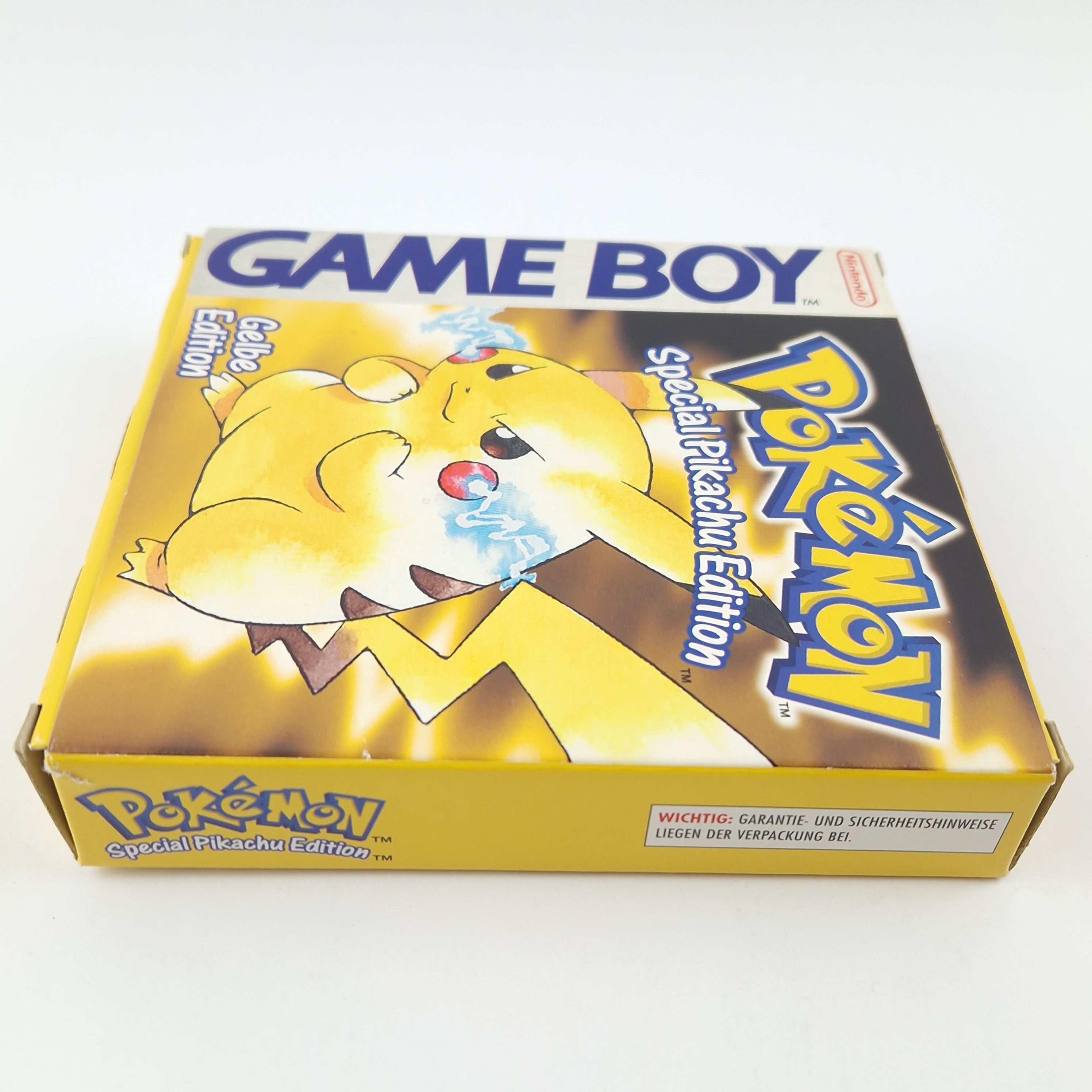 Nintendo Gameboy Spiel : Pokemon Gelbe Edition Pikachu - Game Boy Classic OVP