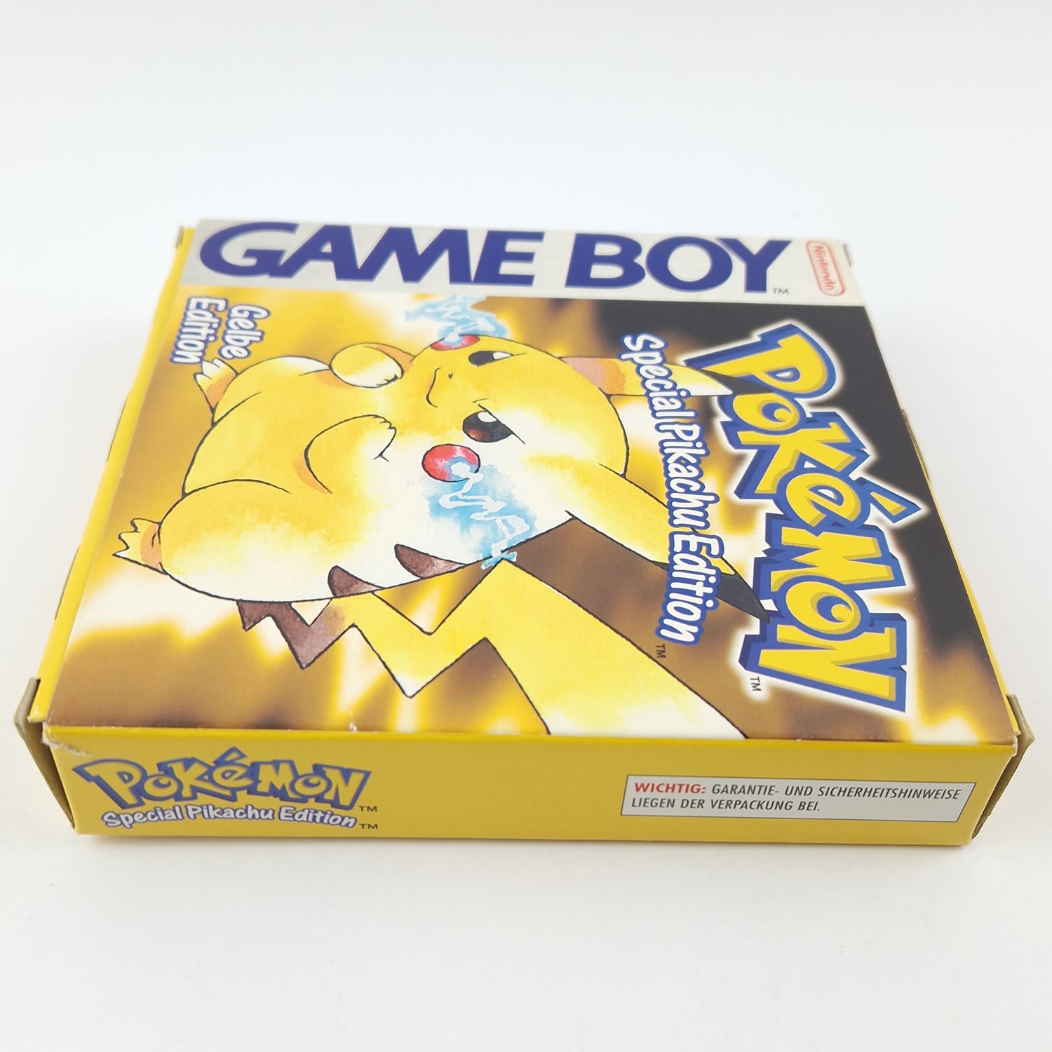 Nintendo Gameboy Spiel : Pokemon Gelbe Edition Pikachu - Game Boy Classic OVP