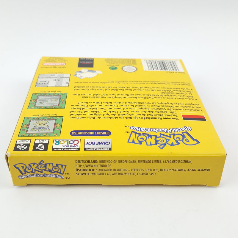 Nintendo Gameboy Spiel : Pokemon Gelbe Edition Pikachu - Game Boy Classic OVP