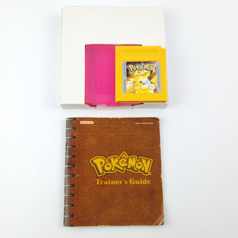 Nintendo Gameboy Spiel : Pokemon Gelbe Edition Pikachu - Game Boy Classic OVP